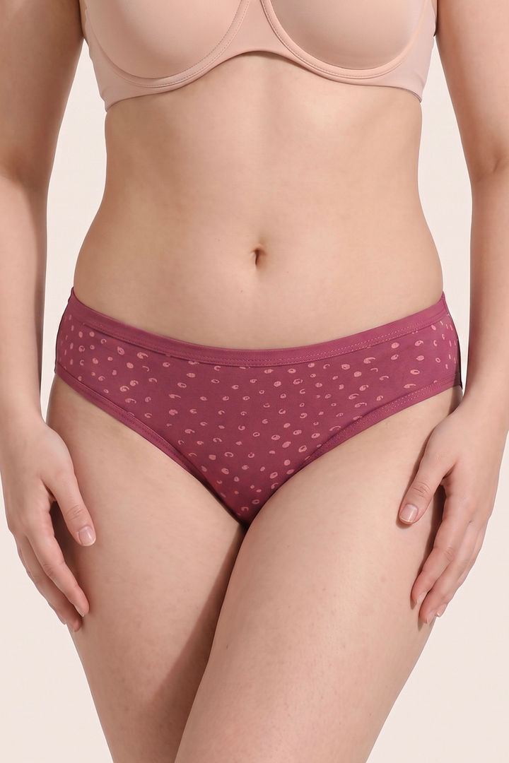 Zivame Low Rise Full Coverage Bikini Panty (Pack of 3) - Multicolor — image 13